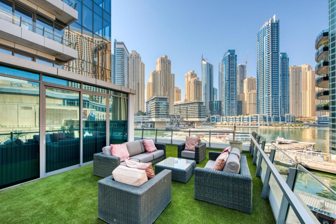 Maison Privee - Big, Bright, Luxury Marina Views Apt Next To Beach Dubaï Extérieur photo