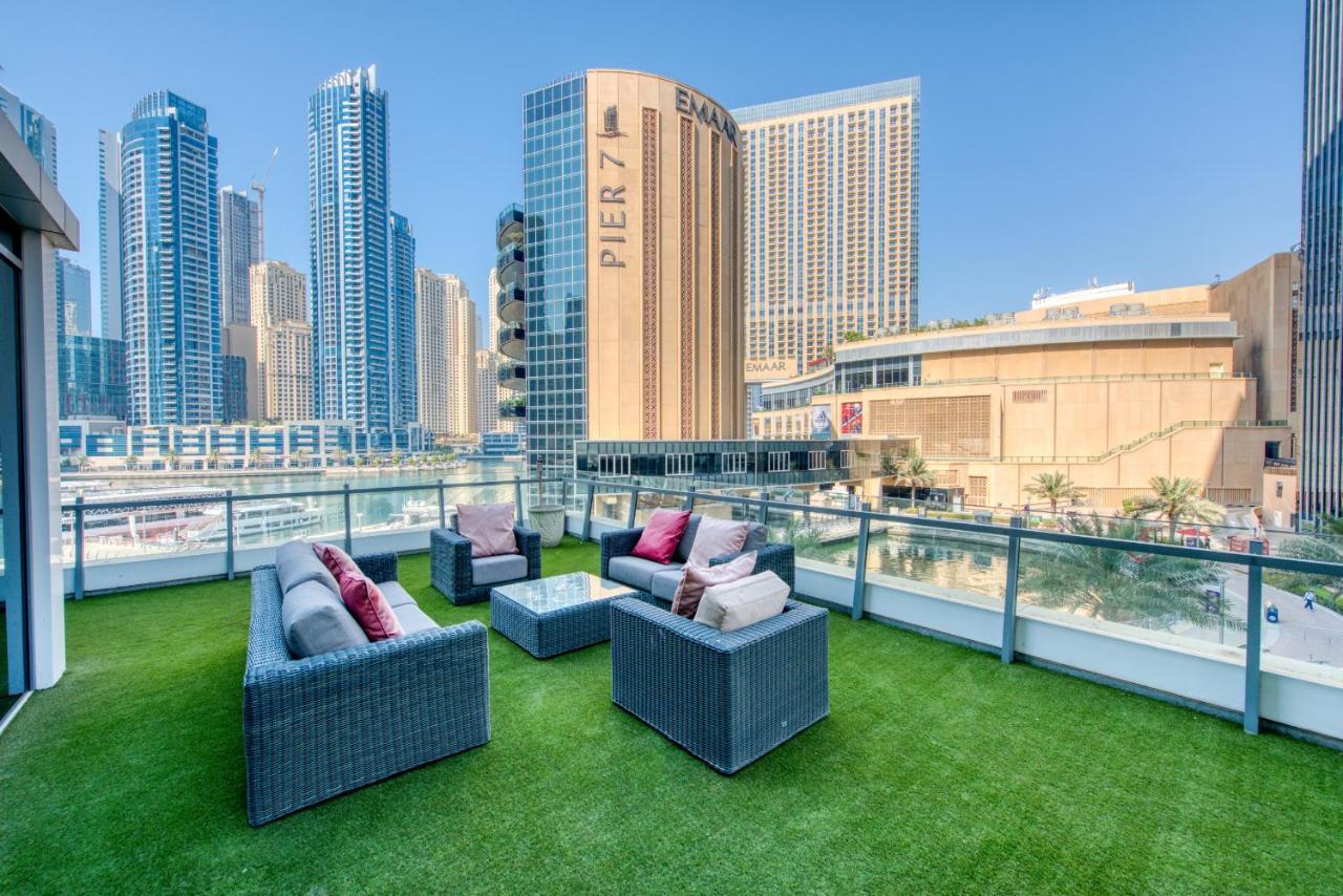 Maison Privee - Big, Bright, Luxury Marina Views Apt Next To Beach Dubaï Extérieur photo