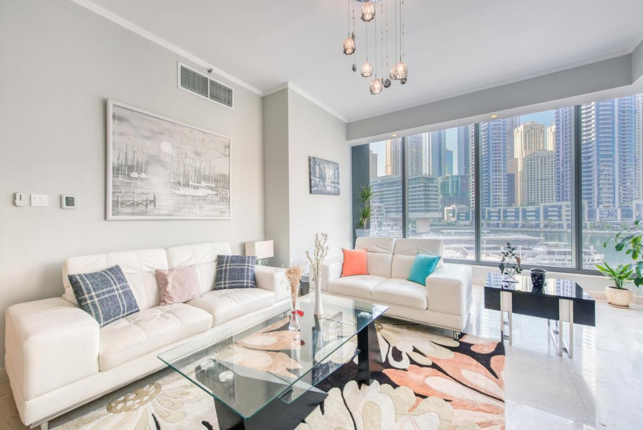 Maison Privee - Big, Bright, Luxury Marina Views Apt Next To Beach Dubaï Extérieur photo